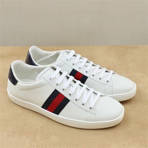 gucci red blue striped sneakers|Gucci red bottom sneakers.